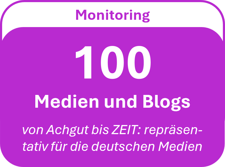 100 Medien im Blick