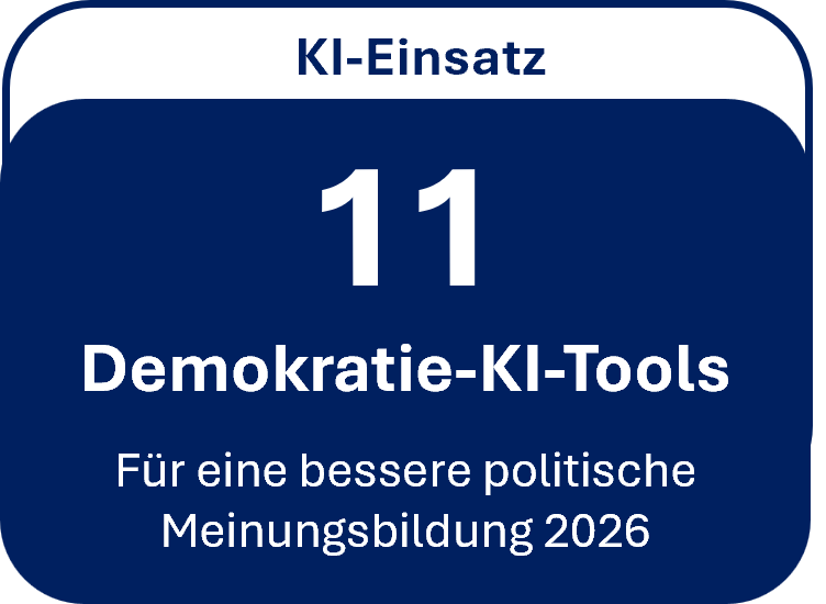11 Demokratie-KI-Tools
