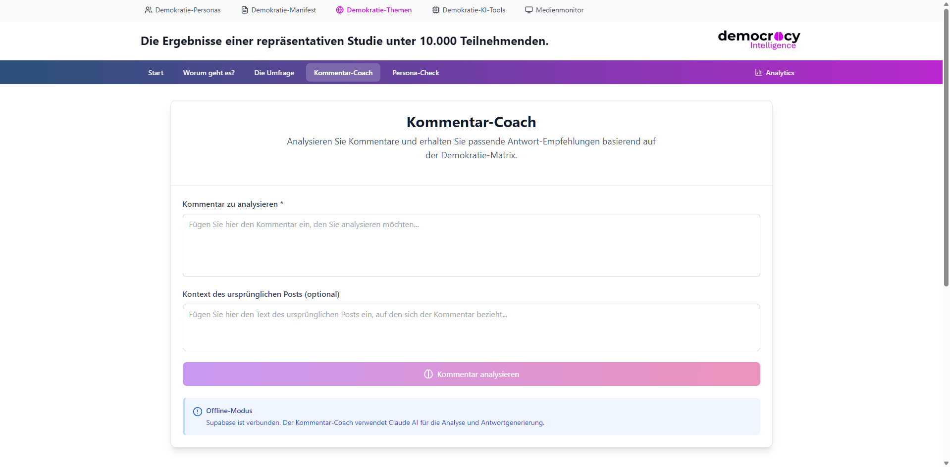 Kommentar-Coach