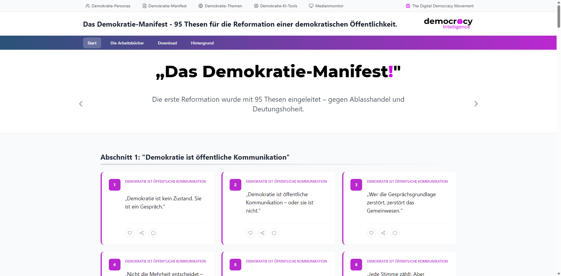 Demokratie-Manifest